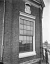 Gevel detail van de koepel - Dordrecht - 20060288 - RCE -  Groothoofdspoort: gevel detail van de koepel 