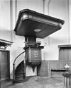 Interieur preekstoel - Goedereede - 20078999 - RCE -  Ned.Herv.Kerk: interieur preekstoel 