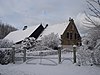 Zeezicht farmhouse, Ouddorp, Netherlands, in the snow - 20101217 -  The Zeezicht farmhouse in Ouddorp, South Holland, the Netherlands, in the snow.  Boerderij Zeezicht, Ouddorp, Zuid-Holland, Nederland, in de sneeuw. 