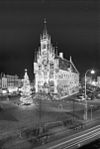 Voor en zijgevel - Gouda - 20081439 - RCE -  Raadhuis: voor en zijgevel 