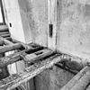 Interieur vloerbalklaag 2e verdieping met standvink constructie - Gouda - 20081637 - RCE -  v.m. Doelen: interieur vloerbalklaag 2e verdieping met standvink constructie 