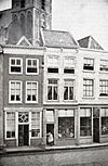 Wijdstraat 20 22 24 1867 -  Wijdstraat v.l.n.r. 24, 22 en 20 Gouda, rijksmonument, foto omstreeks 1867 