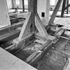 Interieur vloerbalklaag 2e verdieping met standvink constructie - Gouda - 20081636 - RCE -  v.m. Doelen: interieur vloerbalklaag 2e verdieping met standvink constructie 