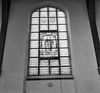Glas in loodvenster in het bovendeel van het koor - Gouda - 20081858 - RCE -  Sint Janskerk: glas in loodvenster in het bovendeel van het koor 