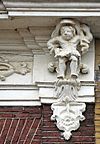 Kleiweg 17 (detail2) Gouda -  Kleiweg 17 (detail) Gouda, rijksmonument 