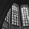 Glas in loodvenster in het bovendeel van het koor - Gouda - 20081856 - RCE -  Sint Janskerk: glas in loodvenster in het bovendeel van het koor 