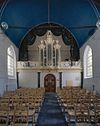 Interieur, aanzicht orgel, orgelnummer 1050 - Nieuwenhoorn - 20349305 - RCE -  Nederlands Hervormde Kerk: Interieur, aanzicht orgel, orgelnummer 1050 (opmerking: Gefotografeerd voor Het Historische Orgel in Nederland 1819-1840, bladzijde 86) 
