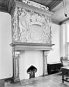 INTERIEUR, SCHOUW IN RECHTER VOORKAMER, BEGANE GROND - Hellevoetsluis - 20307285 - RCE -  Admiraliteitsgebouw: INTERIEUR, SCHOUW IN RECHTER VOORKAMER, BEGANE GROND 