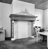 INTERIEUR, EERSTE VERDIEPING, SCHOUW LINKER ACHTERKAMER - Hellevoetsluis - 20307308 - RCE -  Admiraliteitsgebouw: INTERIEUR, EERSTE VERDIEPING, SCHOUW LINKER ACHTERKAMER 