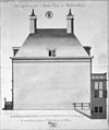 Tekening - Hellevoetsluis - 20107832 - RCE -  Admiraliteitsgebouw: tekening 
