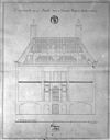 Tekening - Hellevoetsluis - 20107834 - RCE -  Admiraliteitsgebouw: tekening 
