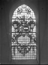 Interieur, glas-in-loodraam - Hendrik-Ido-Ambacht - 20108471 - RCE -  Nederlands Hervormde Kerk: Interieur, glas-in-loodraam 