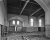 Interieur naar het noorden na verwijdering van het meubilair - Hendrik-Ido-Ambacht - 20106266 - RCE -  N.H.Kerk: interieur naar het noorden na verwijdering van het meubilair 