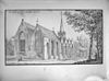Naar Oostindische tekening van 1737 in het gemeente archief Leiden - Katwijk aan den Rijn - 20124112 - RCE -  N.H.Kerk: naar Oostindische tekening van 1737 in het gemeente archief Leiden 