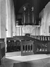 Inwendig naar het westen, naar het zuid-oosten en naar het oosten - Katwijk aan den Rijn - 20124131 - RCE -  N.H.Kerk: inwendig naar het westen, naar het zuid-oosten en naar het oosten 
