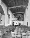 Interieur naar het westen - Katwijk aan den Rijn - 20124156 - RCE -  N.H.Kerk: interieur naar het westen 