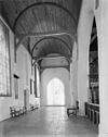 Interieur zuidbeuk naar het westen - Katwijk aan den Rijn - 20124157 - RCE -  N.H.Kerk: interieur zuidbeuk naar het westen 