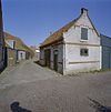 Overzicht vrijstaande schuur naast de boerderij - Rijnsburg - 20346086 - RCE -  Boerderijen: Overzicht vrijstaande schuur naast de boerderij 