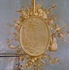 INTERIEUR, BEGANE GROND, VOORKAMER, BESCHILDERD BEHANG, DETAIL - Leerdam - 20289300 - RCE -  STADHUIS: INTERIEUR, BEGANE GROND, VOORKAMER, BESCHILDERD BEHANG, DETAIL 