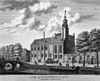 Naar een gravure van 1763 - Leiden - 20135429 - RCE -  Academie: naar een gravure van 1763 