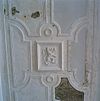 Interieur, leemstucplafond in middenkamer, detail van ornament - Leiden - 20330983 - RCE -  Prentenkabinet: Interieur, leemstucplafond in middenkamer, detail van ornament 