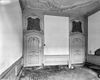 Kamer links achter begane grond, wand met deuren - Leiden - 20137175 - RCE -  kamer links achter begane grond, wand met deuren 