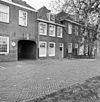 Voorgevel huisje tussen de gebouwen A en B. - Leiden - 20135171 - RCE -  Doelenkazerne: voorgevel huisje tussen de gebouwen A en B. 