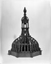 Maquette bekroning van de toren Collectie Stedelijk Museum Leiden. - Leiden - 20134035 - RCE -  Marekerk: maquette bekroning van de toren Collectie Stedelijk Museum Leiden. 