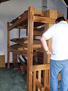 Lokhorstkerk Leiden demonstratie orgel 2.JPG - Foto uit Leiden tijdens rijksmonumentendag 2010. Lokhorstkerk. 