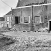 Binnenplaatsgevel van het zuidelijk deel van de westelijke vleugel - Leiden - 20135265 - RCE -  St.Cecilia gasthuis: binnenplaatsgevel van het zuidelijk deel van de westelijke vleugel 