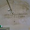 Interieur ruimte 087, detail 16-de eeuwse muurschilderingen, tijdens restauratie - Leiden - 20338318 - RCE -  Gravensteen: Interieur ruimte 087, detail 16-de eeuwse muurschilderingen, tijdens restauratie 