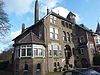 Leiden - Rijnsburgerweg 35.JPG - Leiden, Langebrug Leiden , Rijnsburgerweg 3, (Villa De Keet, architect H.J. Jesse) rijksmonument