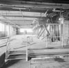 Zicht op molengebouw uit 1947, gezien vanuit het riffellokaal uit 1937