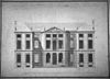 Onuitgevoerd ontwerp Leiden Archief N.H.Gem. - Leiden - 20182622 - RCE -  Huize Rhijnhof: onuitgevoerd ontwerp Leiden Archief N.H.Gem. 