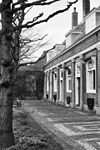 Buitenaanzicht Hofje van Hoogeveen - Leiden - 20135122 - RCE -  Hofje van Hoogeveen: buitenaanzicht Hofje van Hoogeveen 