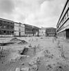 Overzicht bouwterrein aan achterzijde - Leiden - 20348982 - RCE -  Kamerlingh Onnes laboratorium: Overzicht bouwterrein aan achterzijde (opmerking: Kanjerproject) 