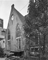 Achtergevel - Leiden - 20134568 - RCE -  Waalse Kerk: achtergevel 
