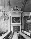 Grote zaal, schouw - Leiden - 20134901 - RCE -  Rijnlandshuis: grote zaal, schouw 