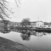 Gebouw tussen D. en C. vanaf Witte Singel - Leiden - 20135174 - RCE -  Doelenkazerne: gebouw tussen D. en C. vanaf Witte Singel 