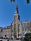 Sint Lodewijkskerk Leiden.JPG -  The church of St. Louis at the Steenschuur in Leiden, The Netherlands.  De Sint Lodewijkskerk te Leiden, Nederland.