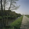 Overzicht boerderij met omgeving