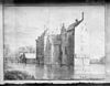 48) - Lisse - 20140841 - RCE -  Huis Dever: Tekening van Huis Dever - Tekening van Roelant Roghman (1647 / 48) 