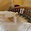 INTERIEUR, TRAP, BOVENKANT, SPIL - Maassluis - 20301051 - RCE -  Gemeenlandshuis van Delfland: INTERIEUR, TRAP, BOVENKANT, SPIL 