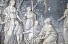INTERIEUR, EERSTE VERDIEPING, ACHTERKAMER, MUURSCHILDERING, DETAIL - Middelharnis - 20264460 - RCE -  INTERIEUR, EERSTE VERDIEPING, ACHTERKAMER, MUURSCHILDERING, DETAIL 