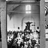 Reproductie, interieur naar het oosten gezien - Sommelsdijk - 20202646 - RCE -  Nederlands Hervormde Kerk: reproductie, interieur naar het oosten gezien 