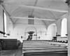 Interieur naar het westen - Sommelsdijk - 20202610 - RCE -  Nederlands Hervormde Kerk: interieur naar het westen 