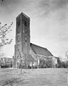 Exterieur vanuit het zuid-westen - Sommelsdijk - 20202601 - RCE -  Nederlands Hervormde Kerk: exterieur vanuit het zuid-westen 