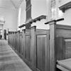 Banken noordzijde schip - Sommelsdijk - 20202659 - RCE -  Nederlands Hervormde Kerk: banken noordzijde schip 