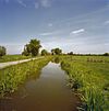 Overzicht op oude Campspolder aan de rivier de Gaag - Maasland - 20341604 - RCE -  Boerderijen/ Krukhuis: Overzicht op oude Campspolder aan de rivier de Gaag 