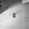 Interieur, begane grond, gang stucwerk ornament plafond, eind 18e eeuws. - Noordwijk-Binnen - 20337984 - RCE -  Ornament: Interieur, begane grond, gang stucwerk ornament plafond, eind 18e eeuws. 
